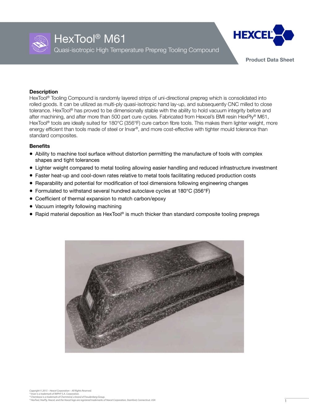 HEXTOOL&reg; M61 - Hexcel Corporation
