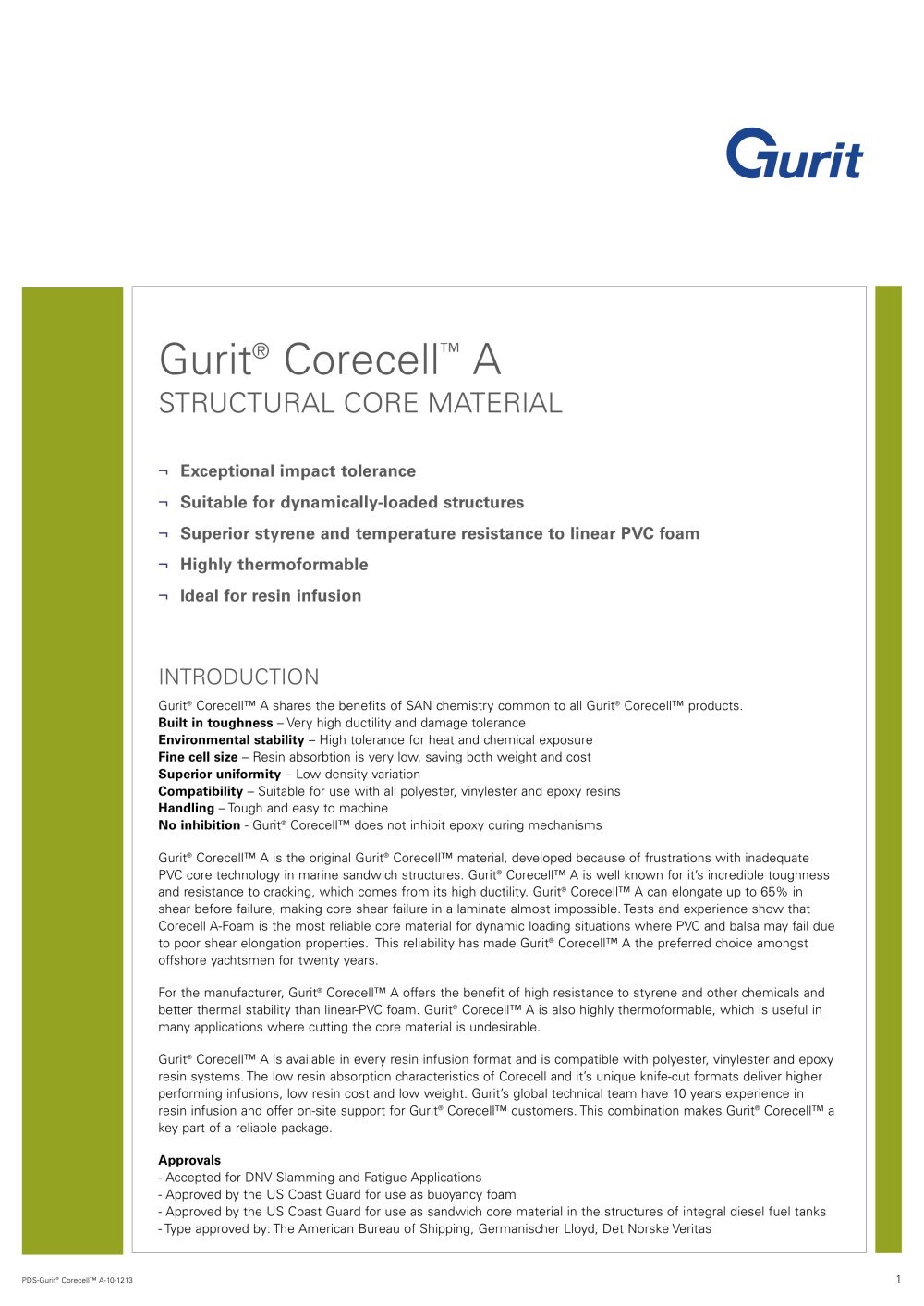 Corecell� A-Foam - Gurit