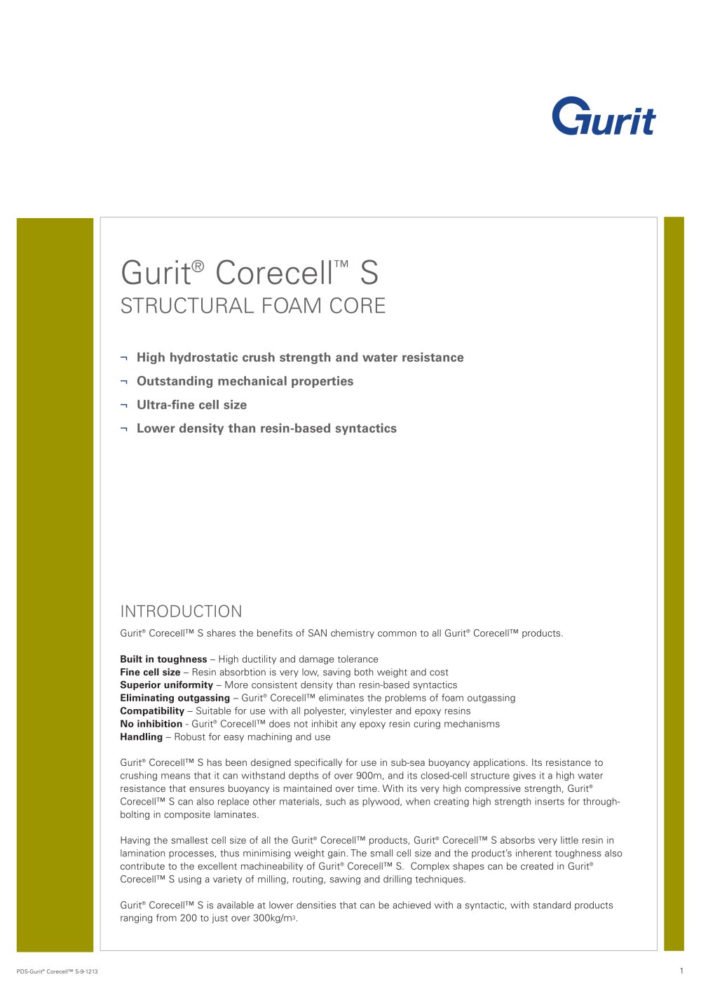 Corecell� S-Foam - Gurit