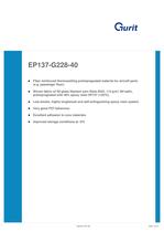EP137 - Preimpregnated materials for aircraft parts