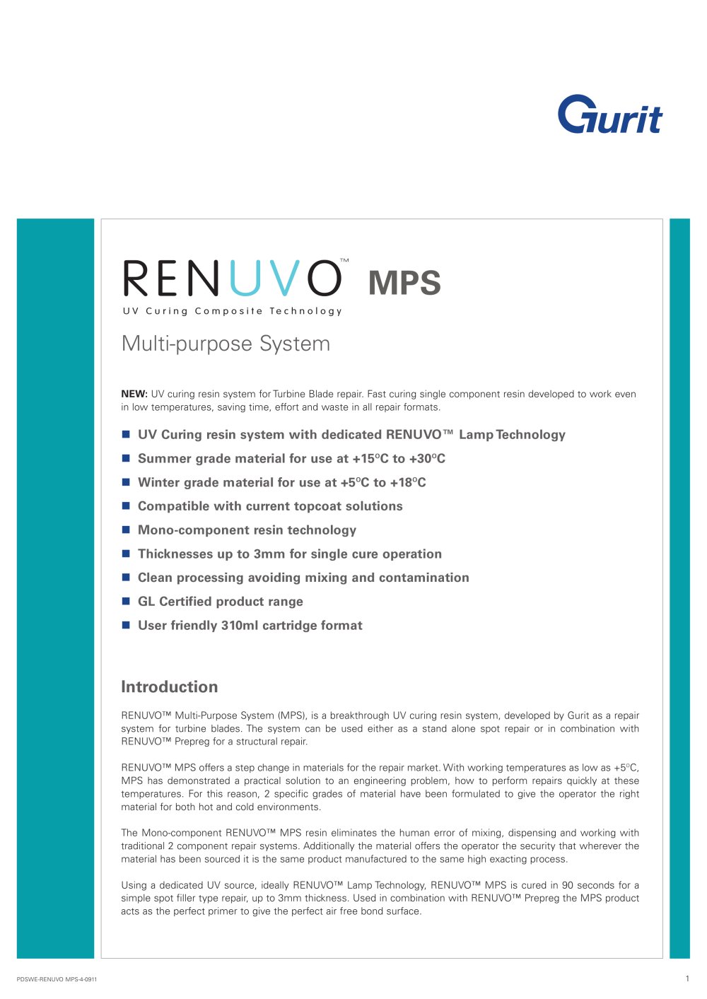 RENUVO Multi-purpose System (MPS)_v3 - Gurit