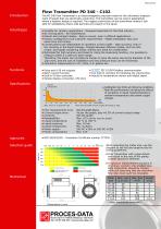 Flow Transmitter PD 340 C102 PROCES DATA A S PDF Catalogs