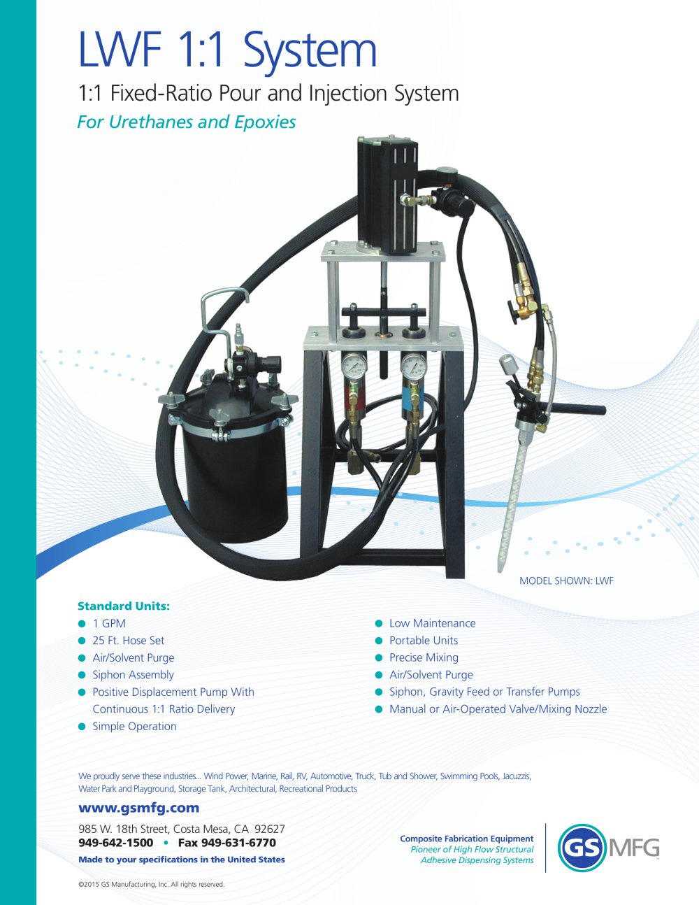 LWF 1:1 Systems - GS Manufacturing
