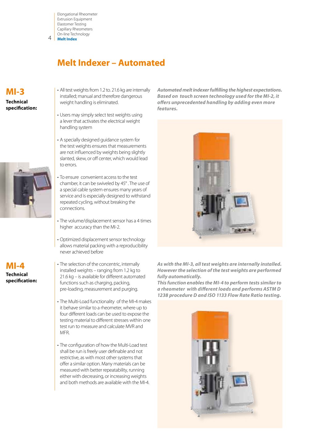 melt indexer