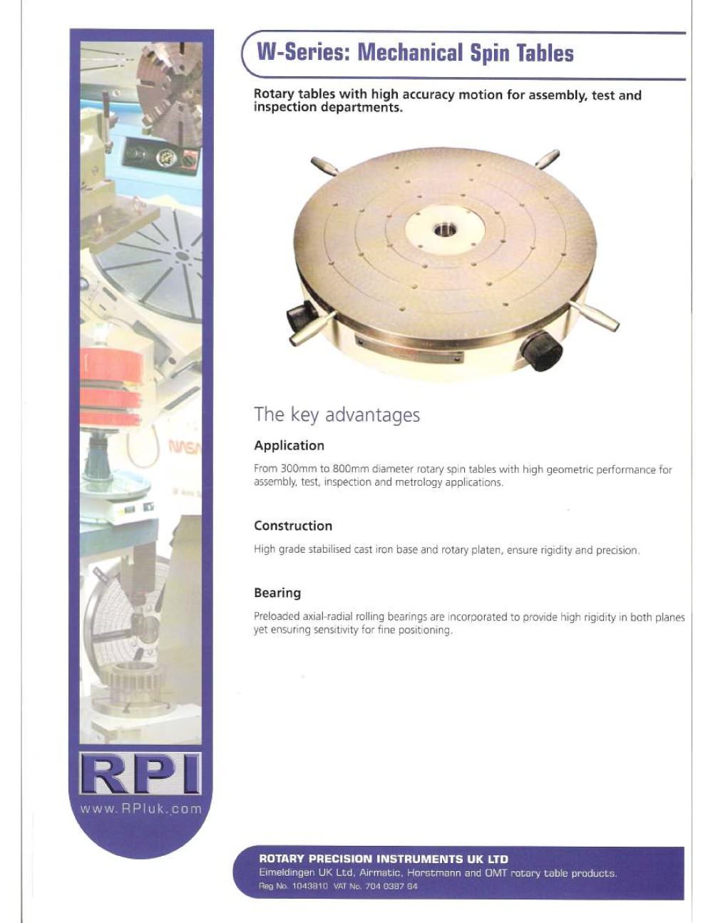 Rotary Precision Instruments UK - 101858, 2647