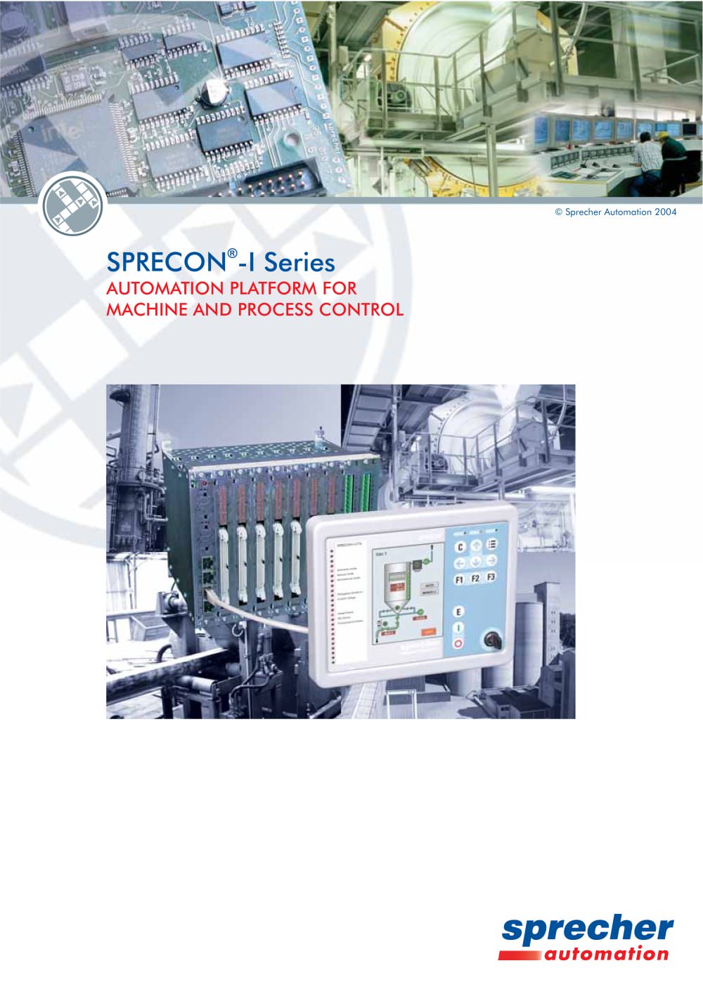 SPRECON-I Series Automation platform for machine and process control - Sprecher Automation