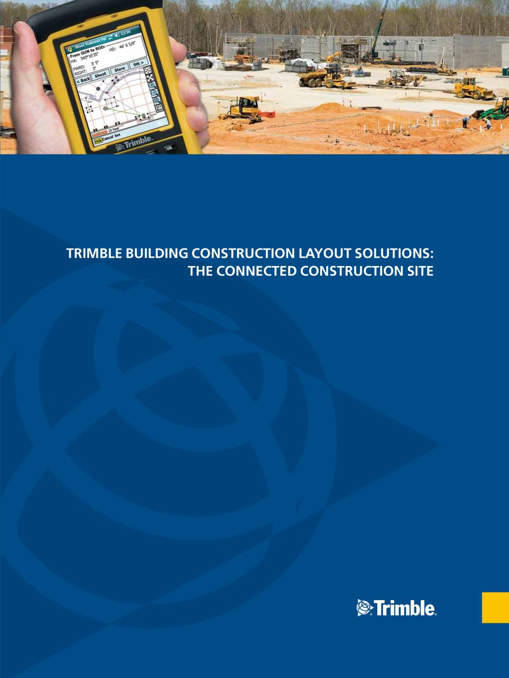 Construction Positioning Solutions Brochure - English - Trimble Navigation - Laser division
