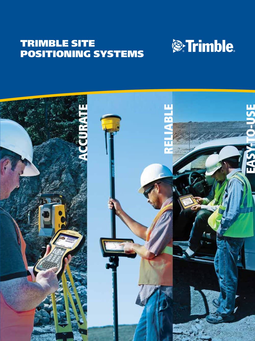 Site Positioning Systems Brochure - English - Trimble Navigation - Laser division