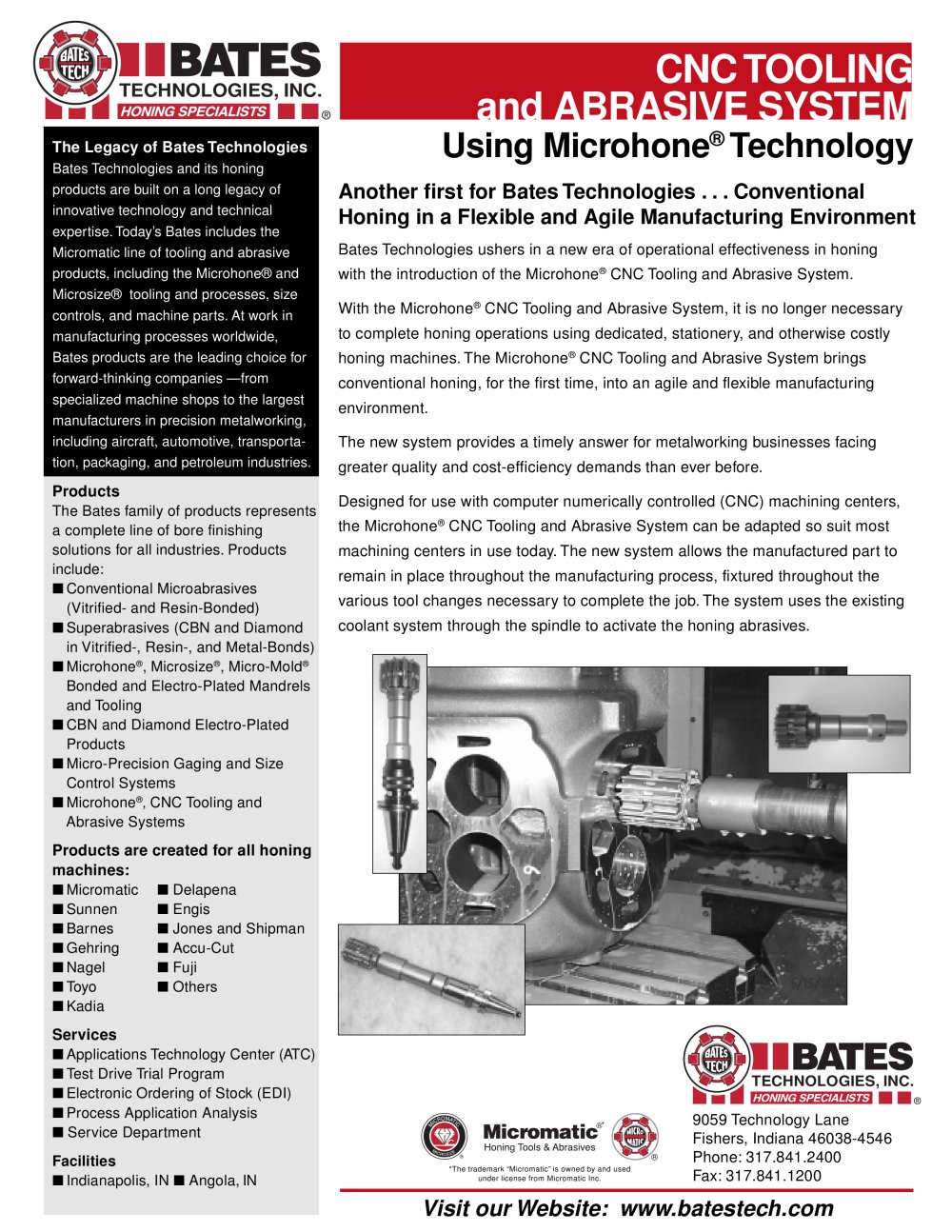CNC Tooling & Abrasive System - Bates Technologies