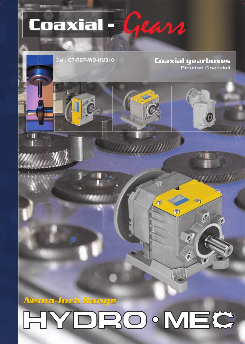 Coaxial gearboxes (inch) - HYDROMEC
