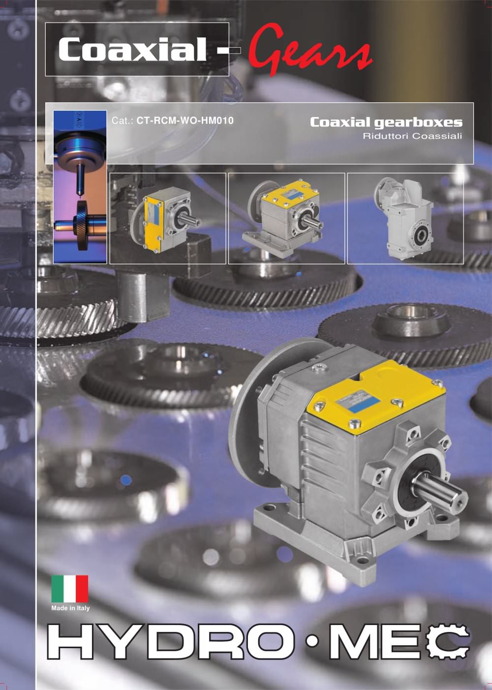 Coaxial gearboxes (metric) - HYDROMEC