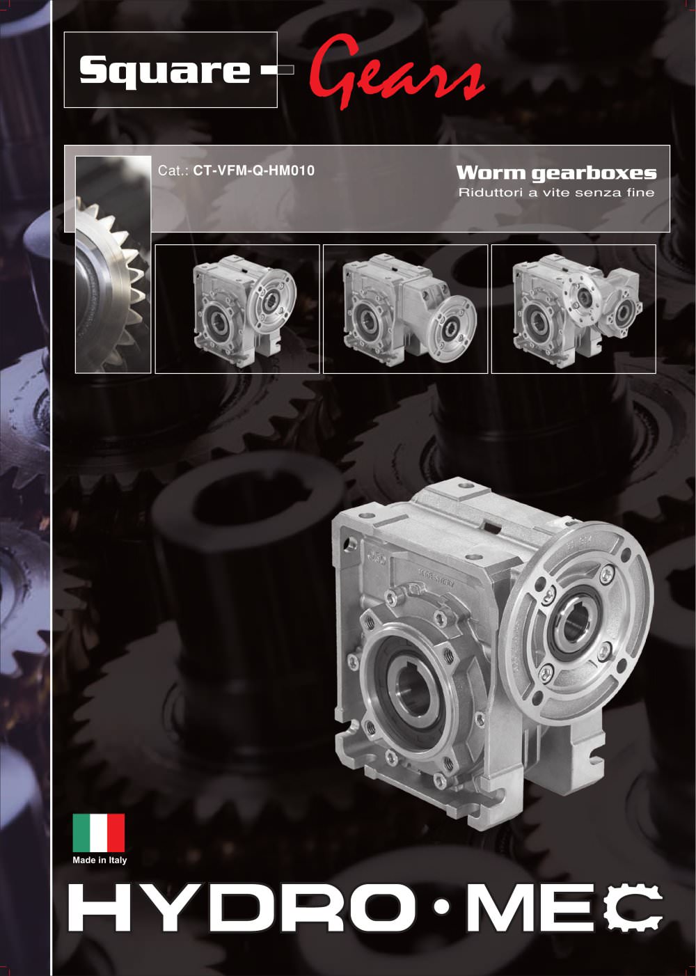 Square wormboxes (Metric) - HYDROMEC