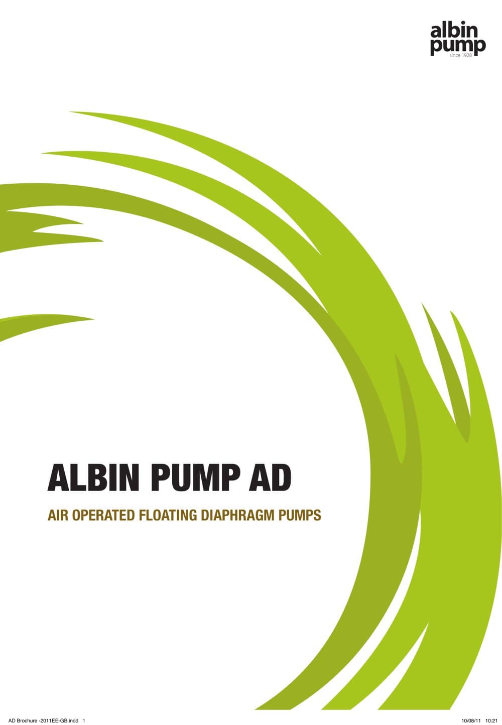 Albin AD Air Operated Double Diaphragm Pumps - Albin Pump AB