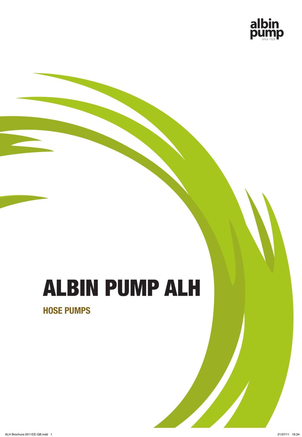 Albin ALH Hose pump - Albin Pump AB