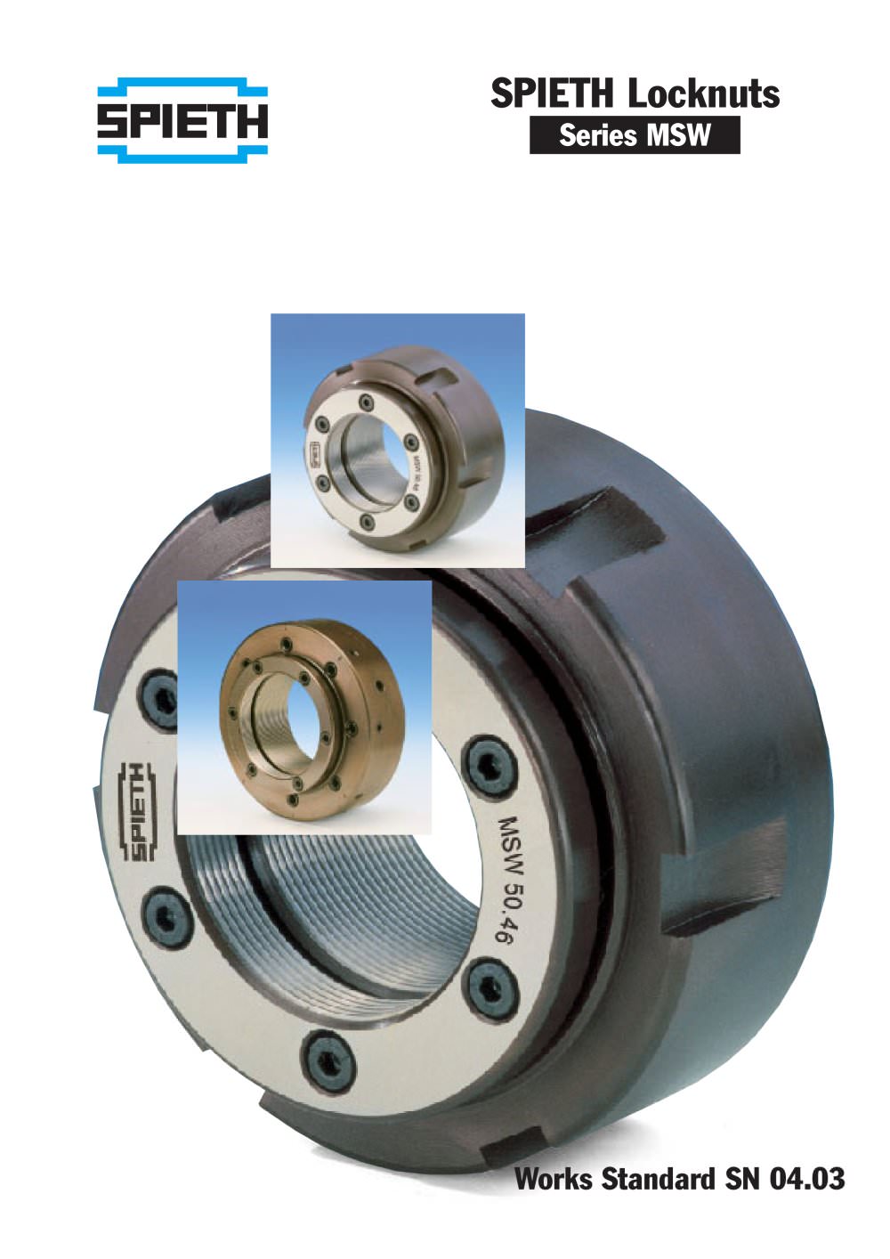 Precision Locknut heavy MSW - SPIETH-MASCHINENELEMENTE GmbH & Co KG