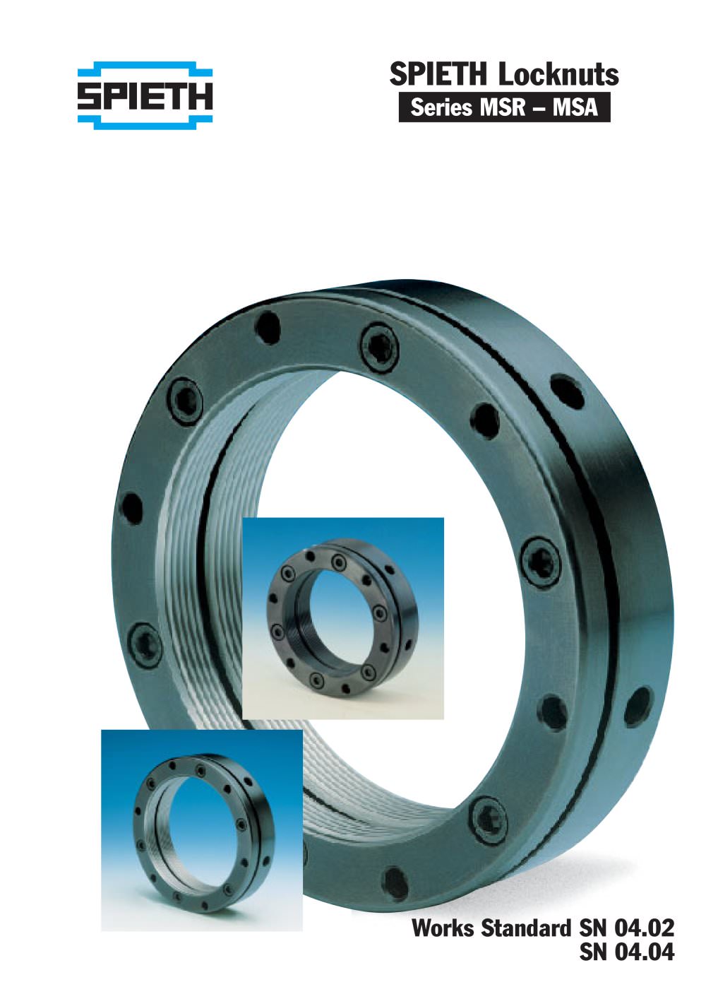 Precision Locknut MSR/MSA - SPIETH-MASCHINENELEMENTE GmbH & Co KG