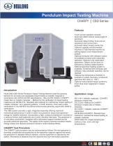 Hualong CBD Seires Pendulum impact testing machine