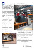 Steelex 6W 0.75 x 1.85 Shot Blasting Machine