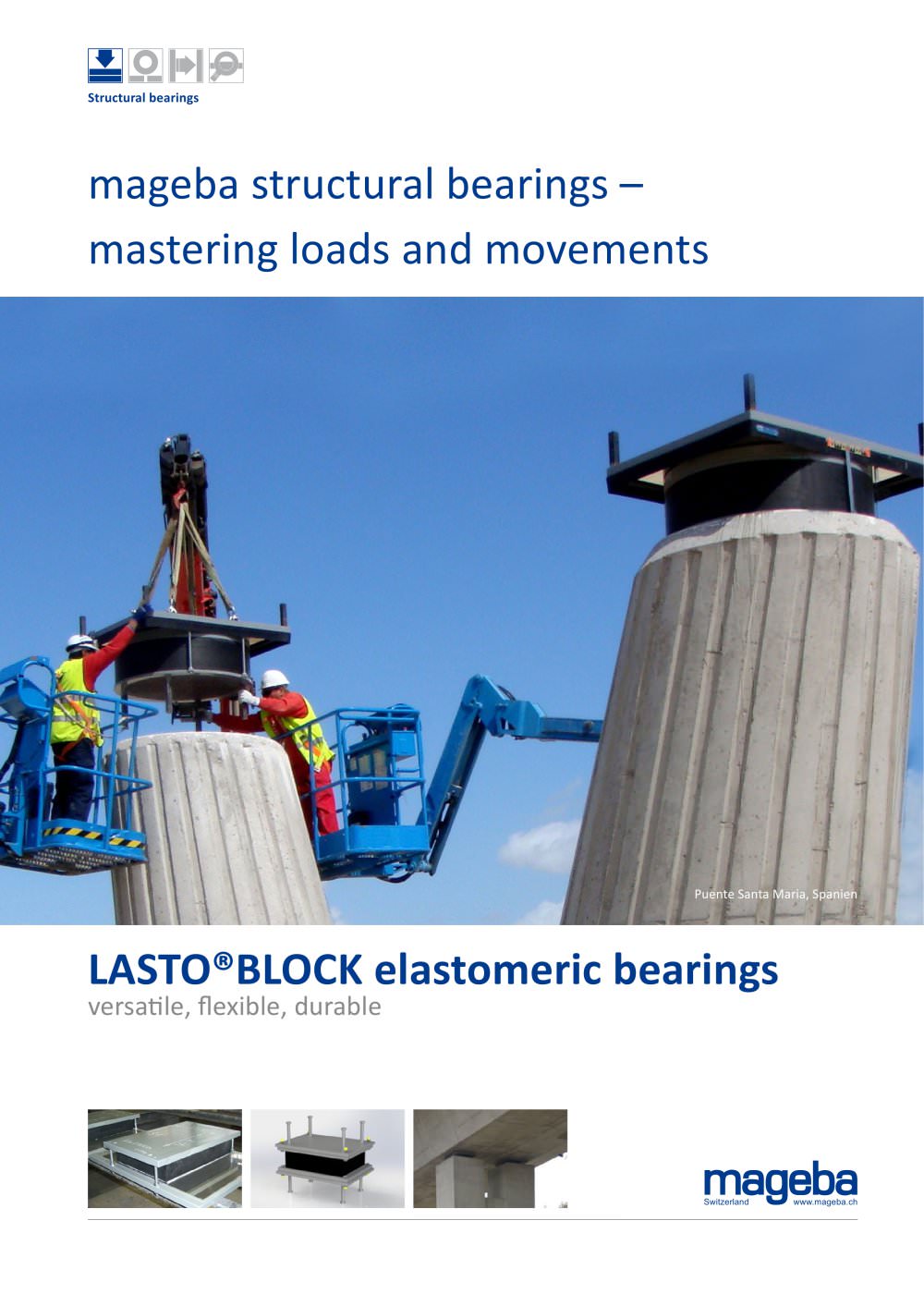Prospect Elastomeric bearings - mageba