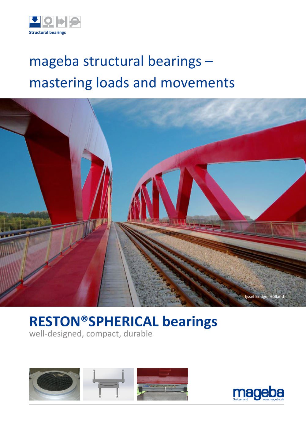 Prospectus spherical bearing - mageba
