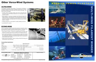 Multi-Wind Multi-Axis Filament Winder Brochure