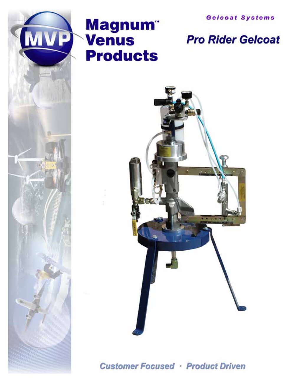 Pro Rider Gelcoat Brochure - Magnum Venus