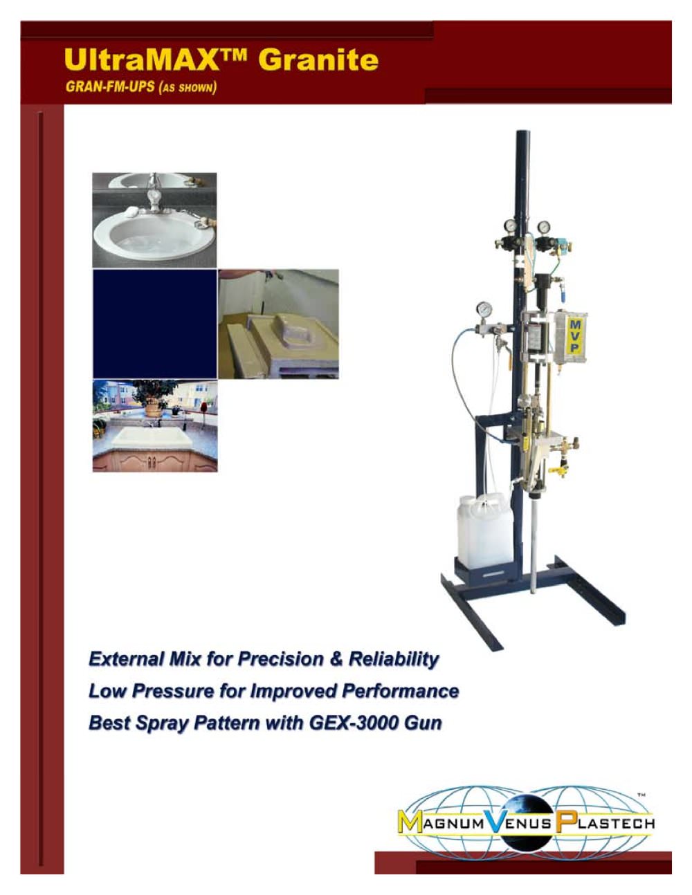 UltraMAX Granite System Brochure - Magnum Venus