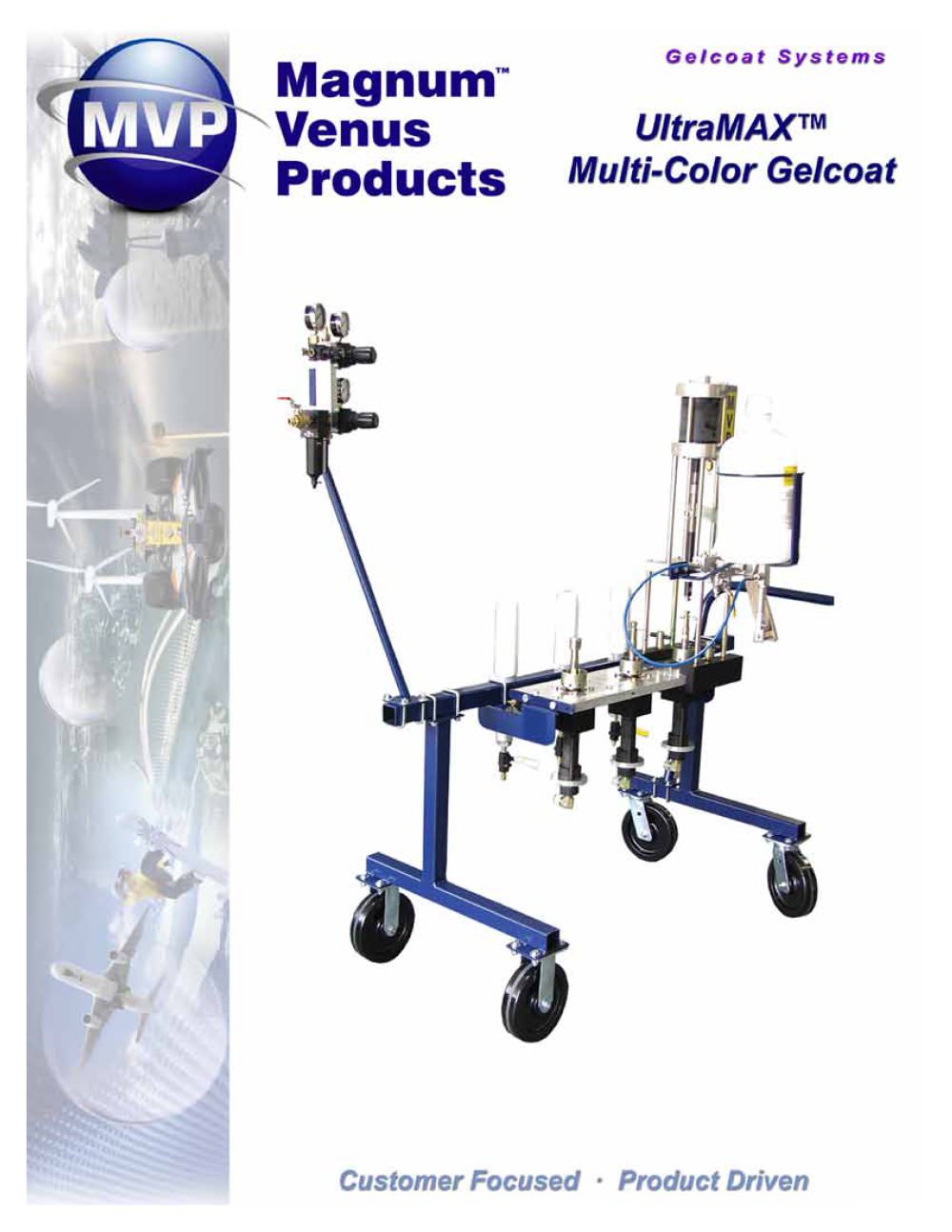 UltraMAX Multi-Color Gelcoat System Brochure - Magnum Venus