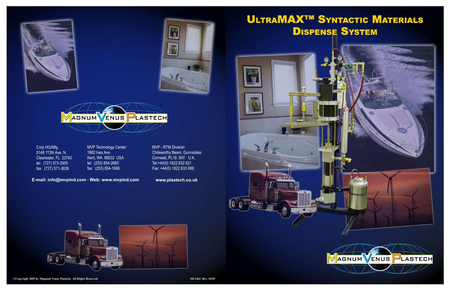 UltraMAX Syntactic Materials Dispense System Brochure - Magnum Venus