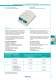 FO-OUTLET for underfloorsystem; (flooraccess boxes) only - OSI Fiber-Optics