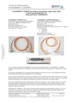 PreCONNECT�	COPPER are factory assembled copper data cable Trunks and Multijumper for 