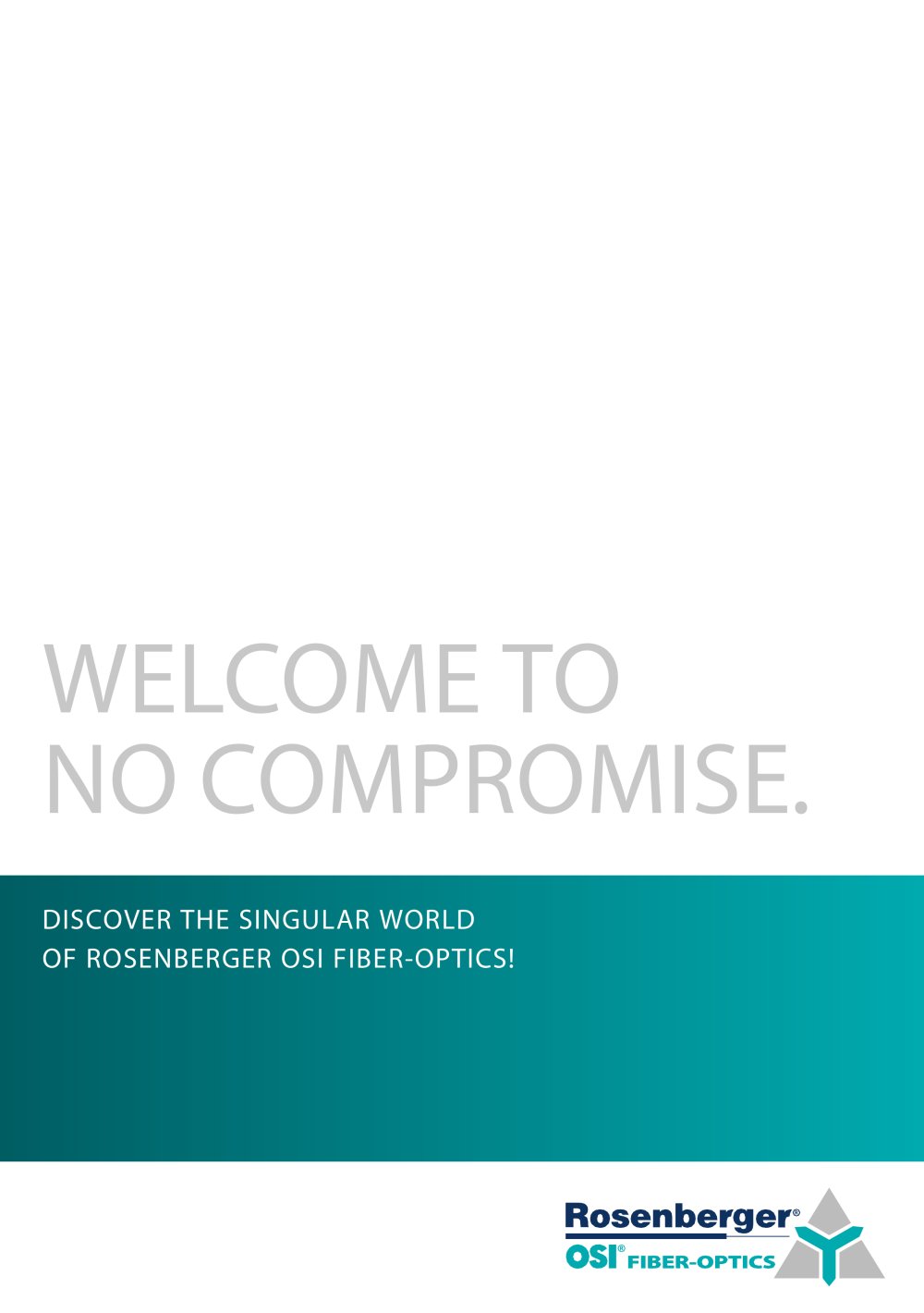 Rosenberger OSI Company Brochure - OSI Fiber-Optics