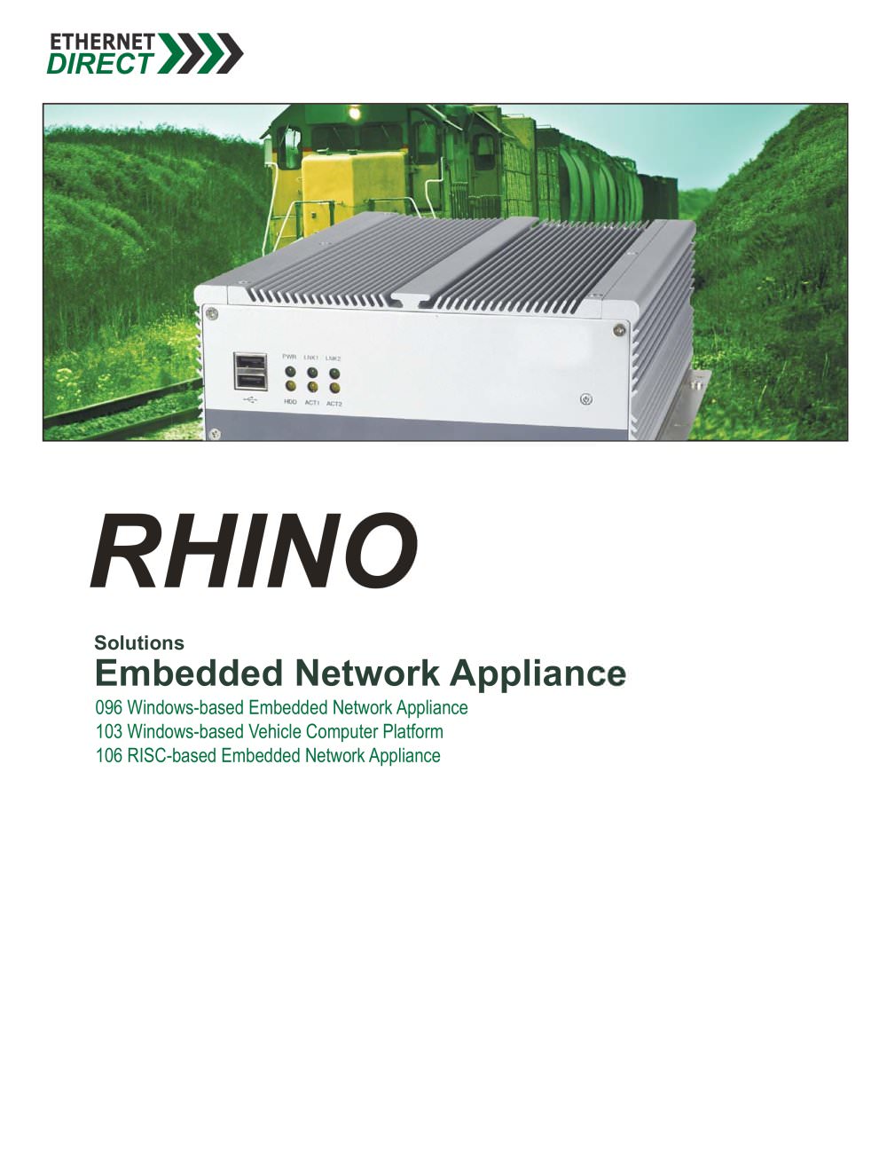 Embedded Network Appliance Solutions - Ethernet Direct