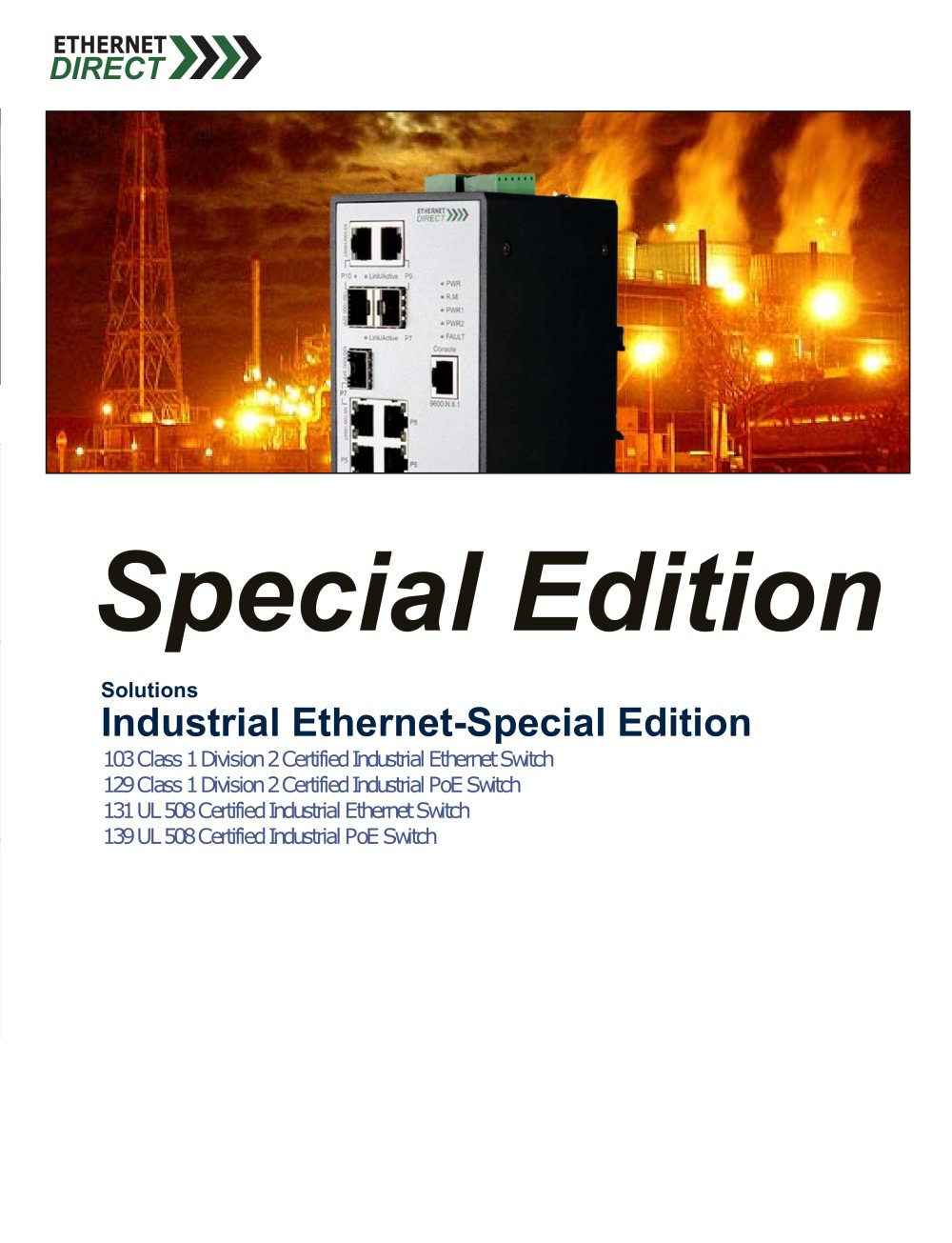 Industrial Ethernet Solution- Special Edition - Ethernet Direct