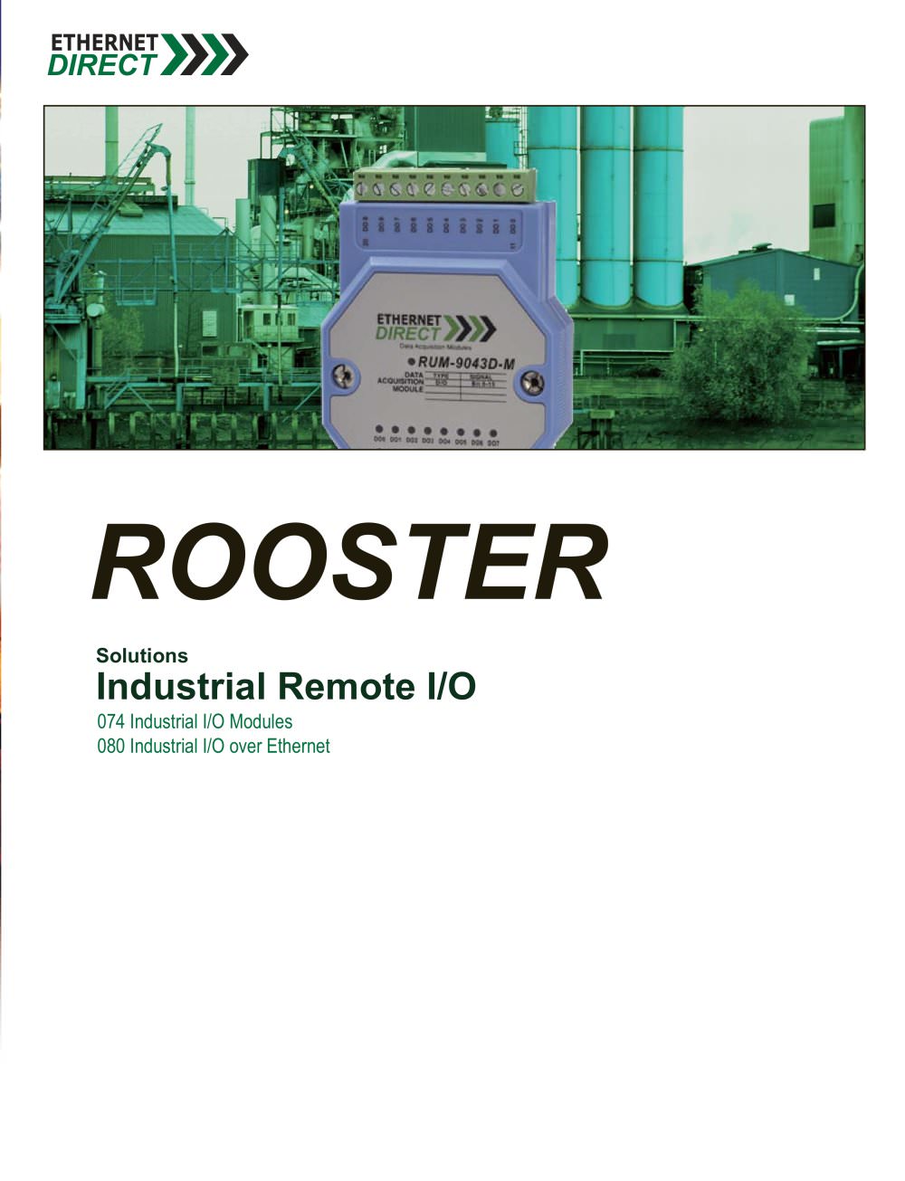 Industrial Remote I/O Solutions - Ethernet Direct