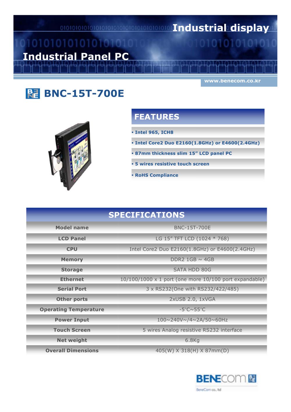 Benecom - 140473, 208781, 16879
