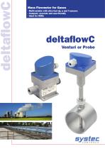 deltaflowC - Mass flow meter for Gases