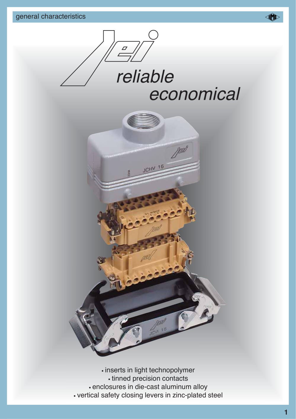 Jei multipole connectors series - ILME
