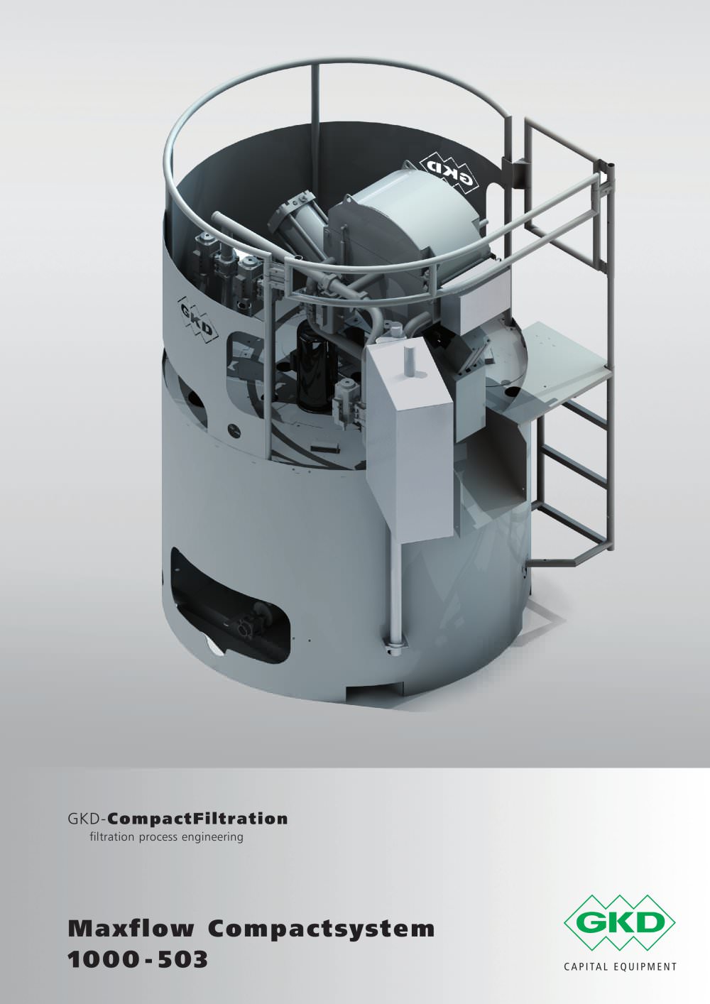 Filter equipment Maxflow Compactfilter 503 - GKD-Gebr. Kufferath AG