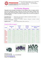 Arc Ferrite Magnets