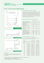 PTC thermistor MZ6