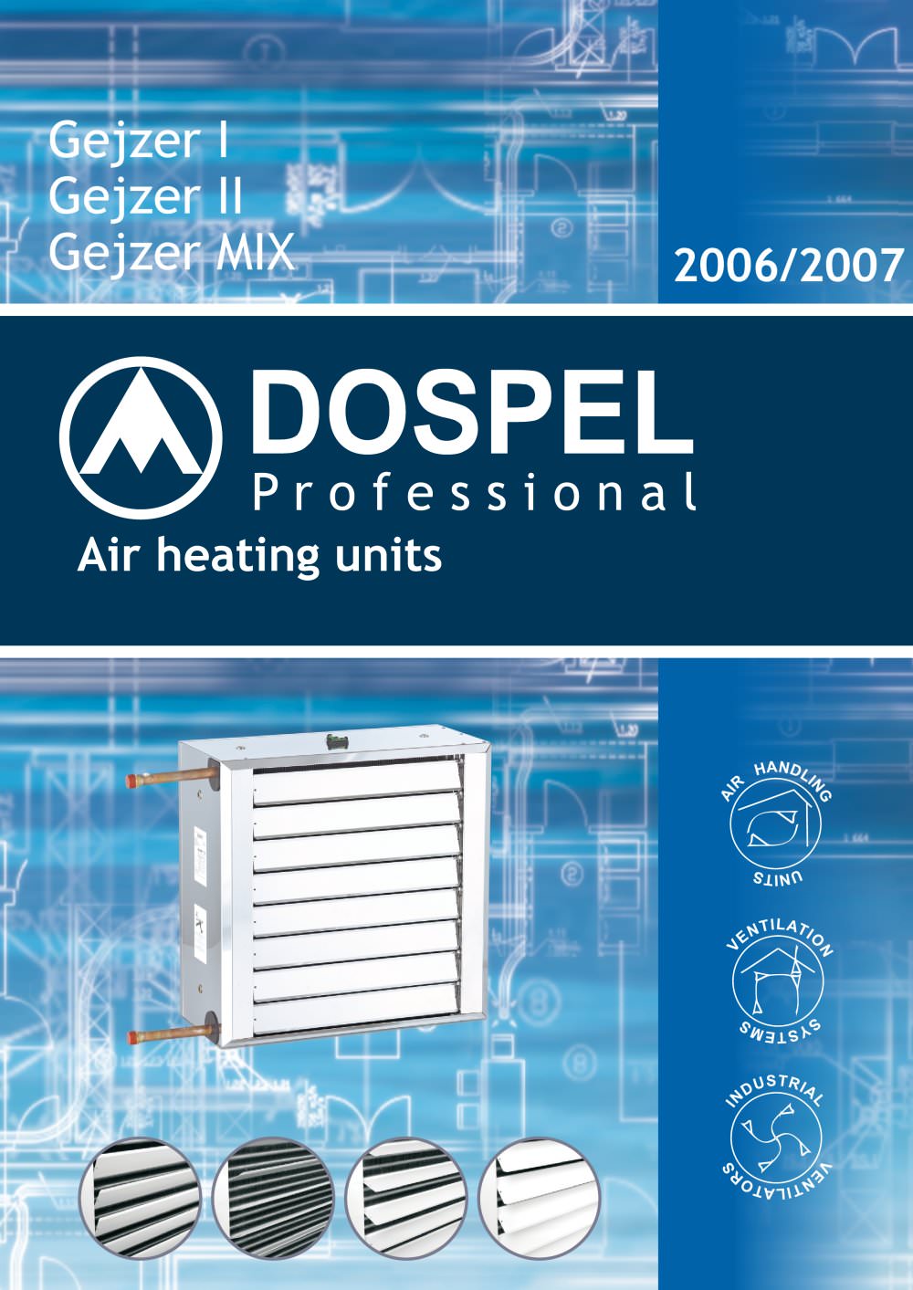 Air heating units - Dospel