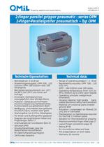 2-finger parallel grippers, pneumatic OPM