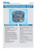 4-finger self-centering grippers, pneumatic MA 4