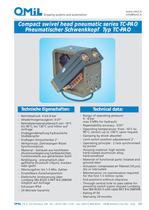 Compact swivel head pneumatic TC-PAO