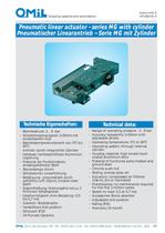 Pneumatic linear actuator MG
