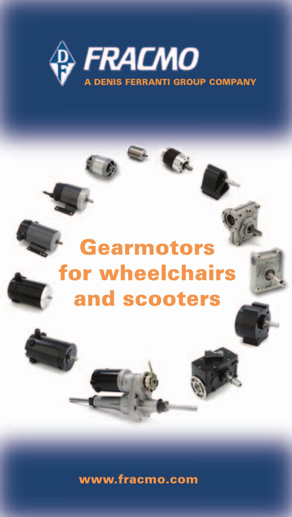 Fracmo gearmotors for wheel chairs and scooters - Fracmo