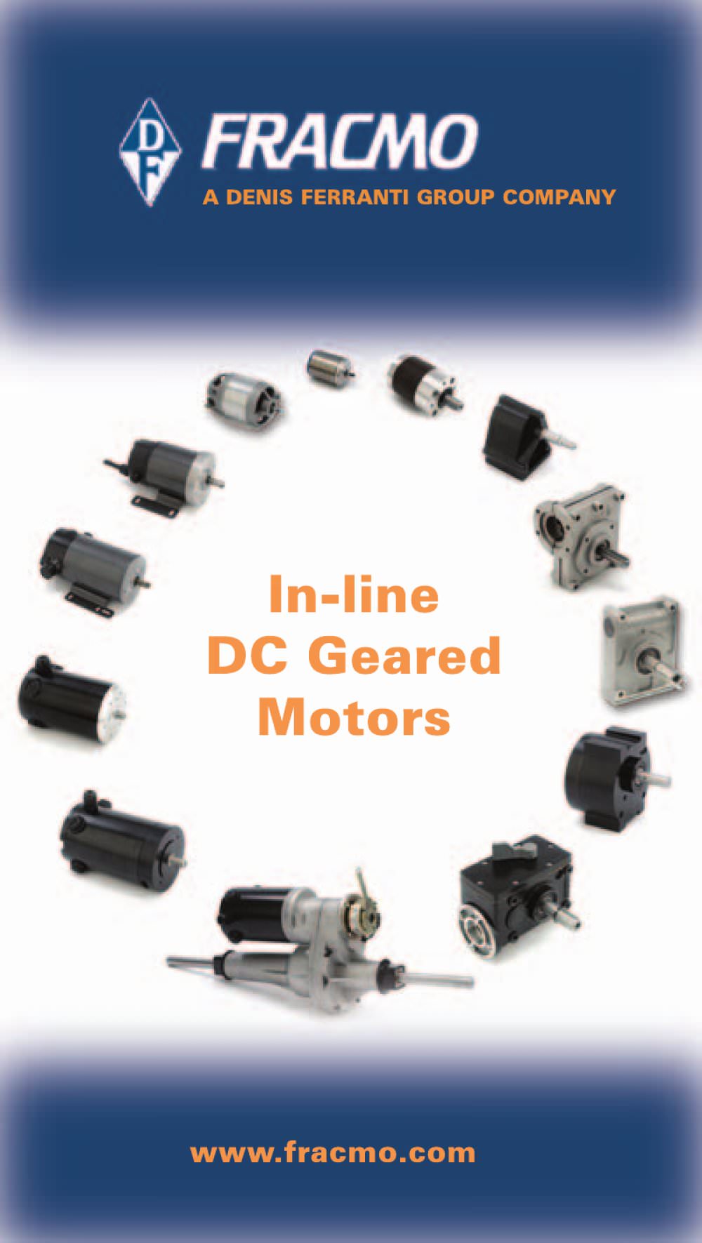 Fracmo In line DC Geared Motor - Fracmo
