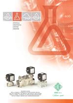 Solenoid valve for chemistry