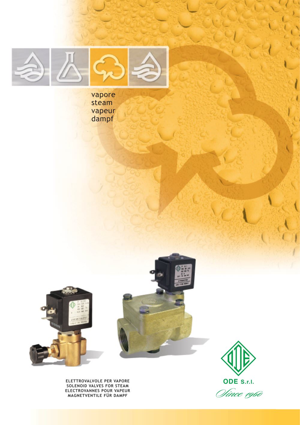 Steam solenoid valves - ODE